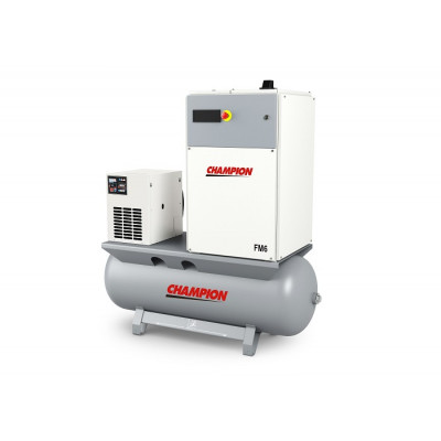 Гвинтовий повітряний компресор Champion FM4/CT/270 SDS RSCCP020635 з ресивером 270 л і осушувачем